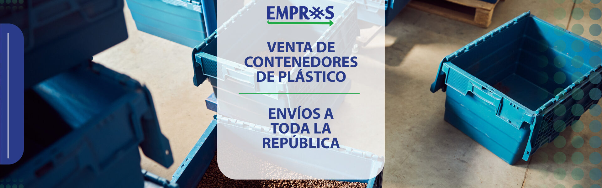 Venta de contenedores de plástico en Querétaro