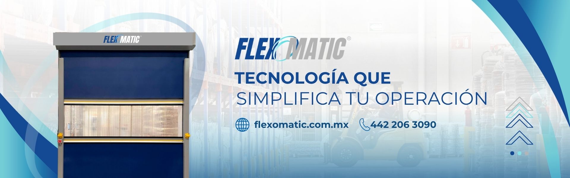 Puertas Rápidas Industriales | ▶️︎ Puertas Enrollables Flexomatic