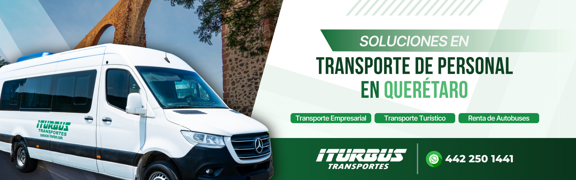 Transporte de Personal en Querétaro | ▷ Renta de Autobuses